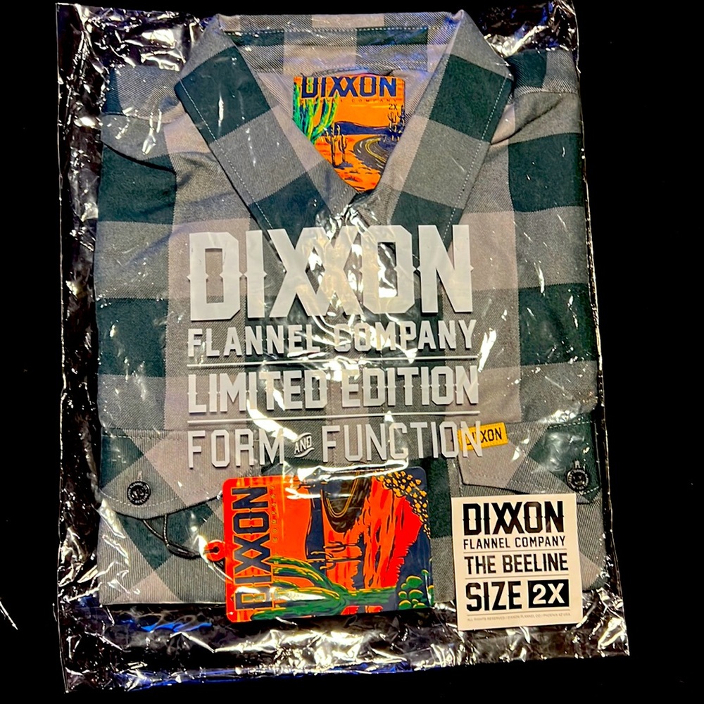 DIXXON Flannel Co. “The Beeline” NIB. Original packaging. Never opened. 2X